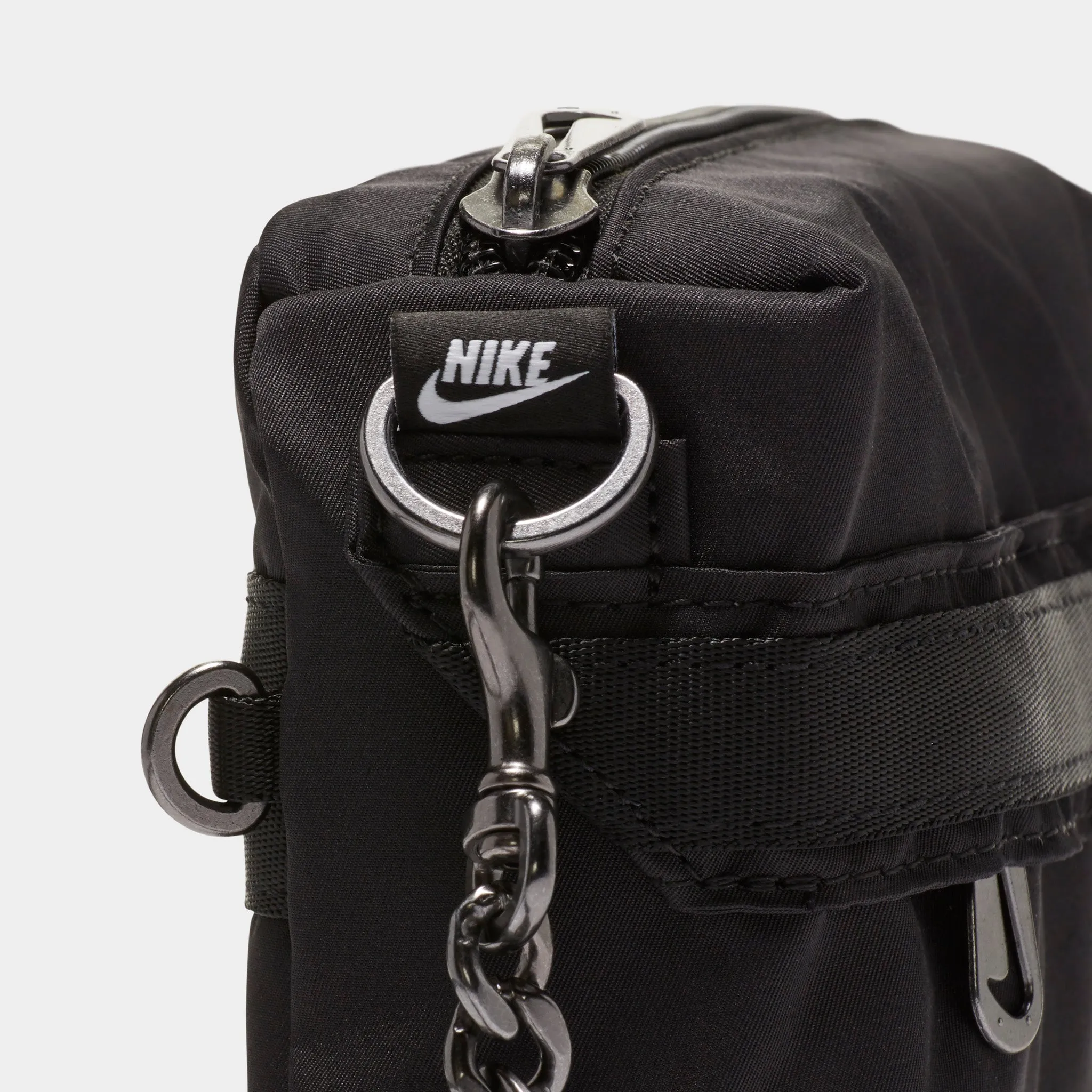 Nike Sportswear Women's Futura Luxe Crossbody Bag Black / Black - White