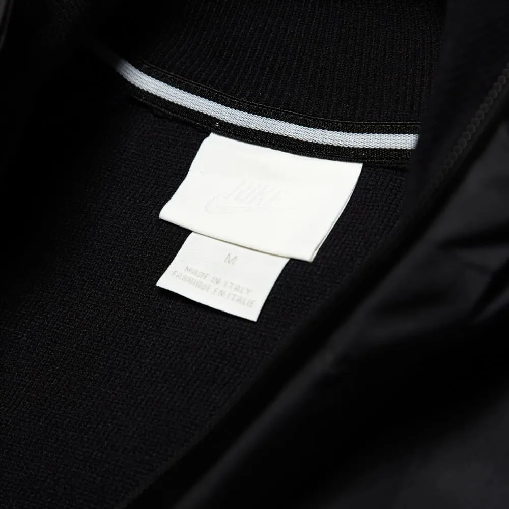 Stylish Nike White Label NSW Knit Windrunner - Black & Navy