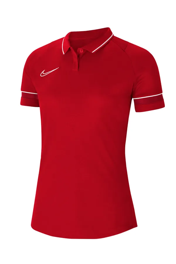 Nike Women Dri-FIT Red Polo