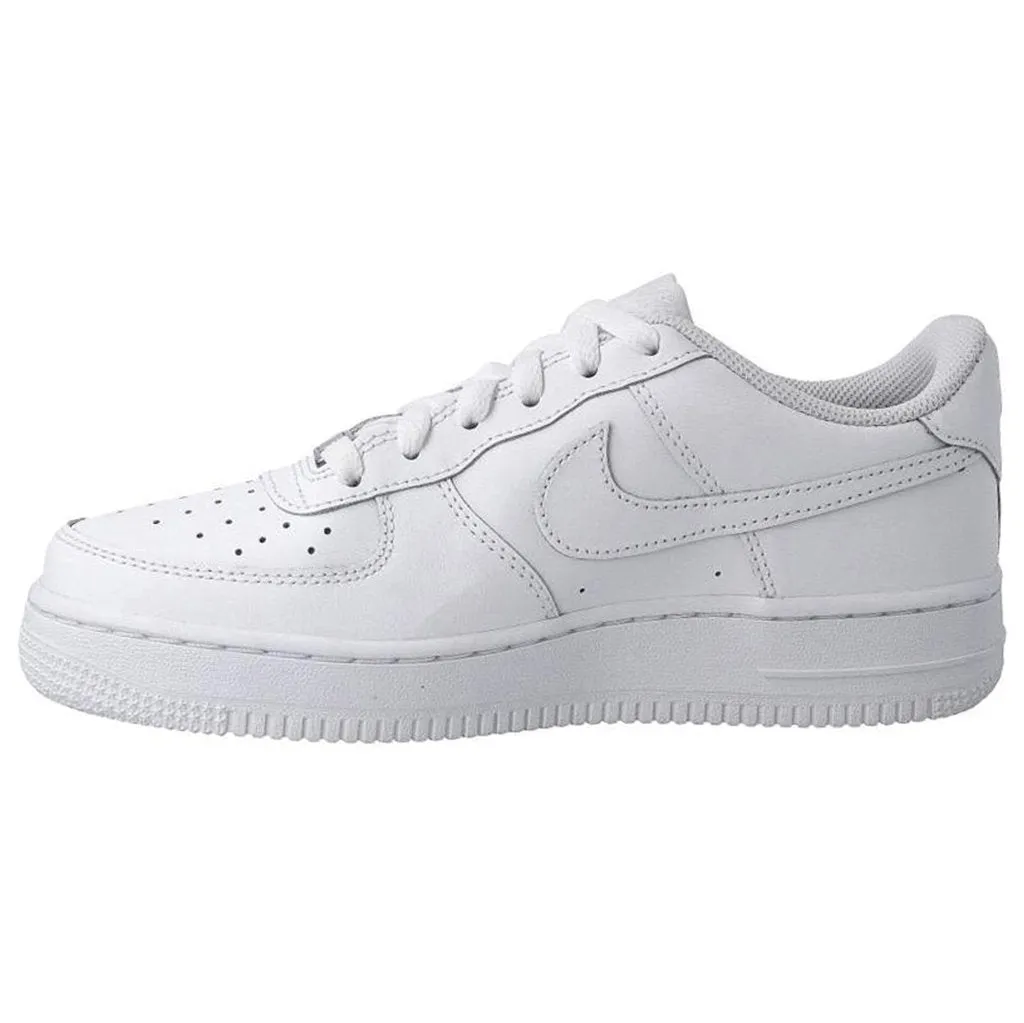 Nike Youth Trainers Air Force 1 LE GS Casual Lace-Up Low-Top Sneakers Leather - UK 5.5