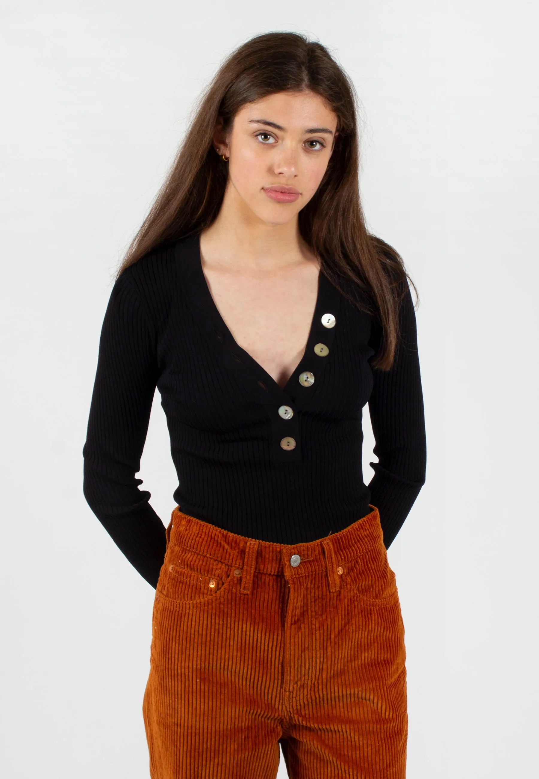 Nolita Knit Top - black