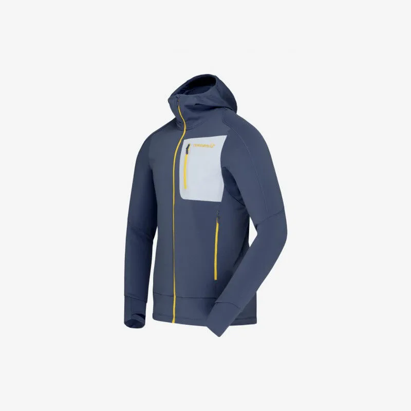 Norrona Falketind Power Grid Hood - Fleece Jacket - Men