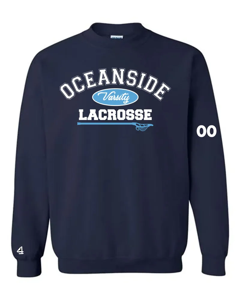 O Girl's Lax VARSITY Crewneck Sweatshirt