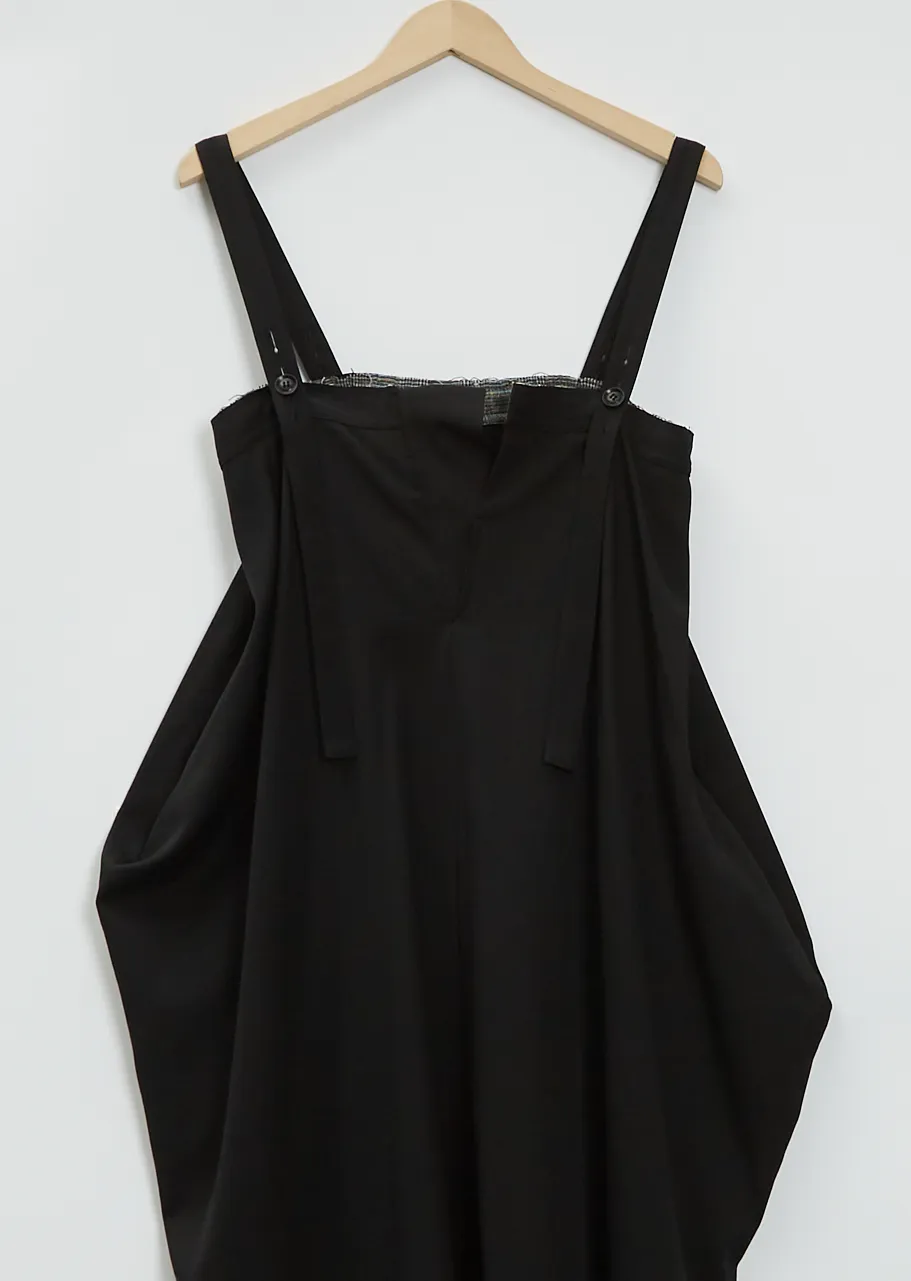 O- Asymmetrical Shoulder Strap Dress