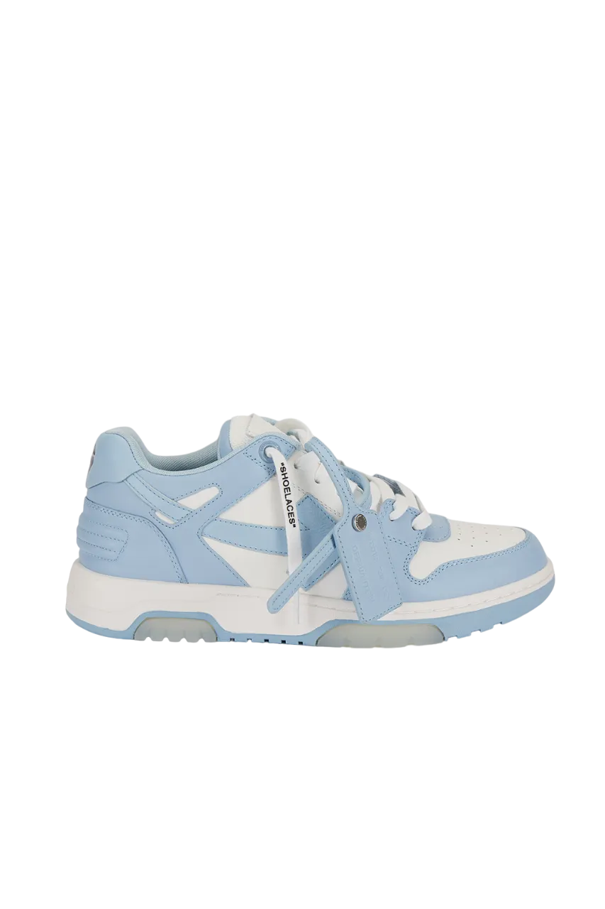 Off White azzurre sneakers for out of office wear