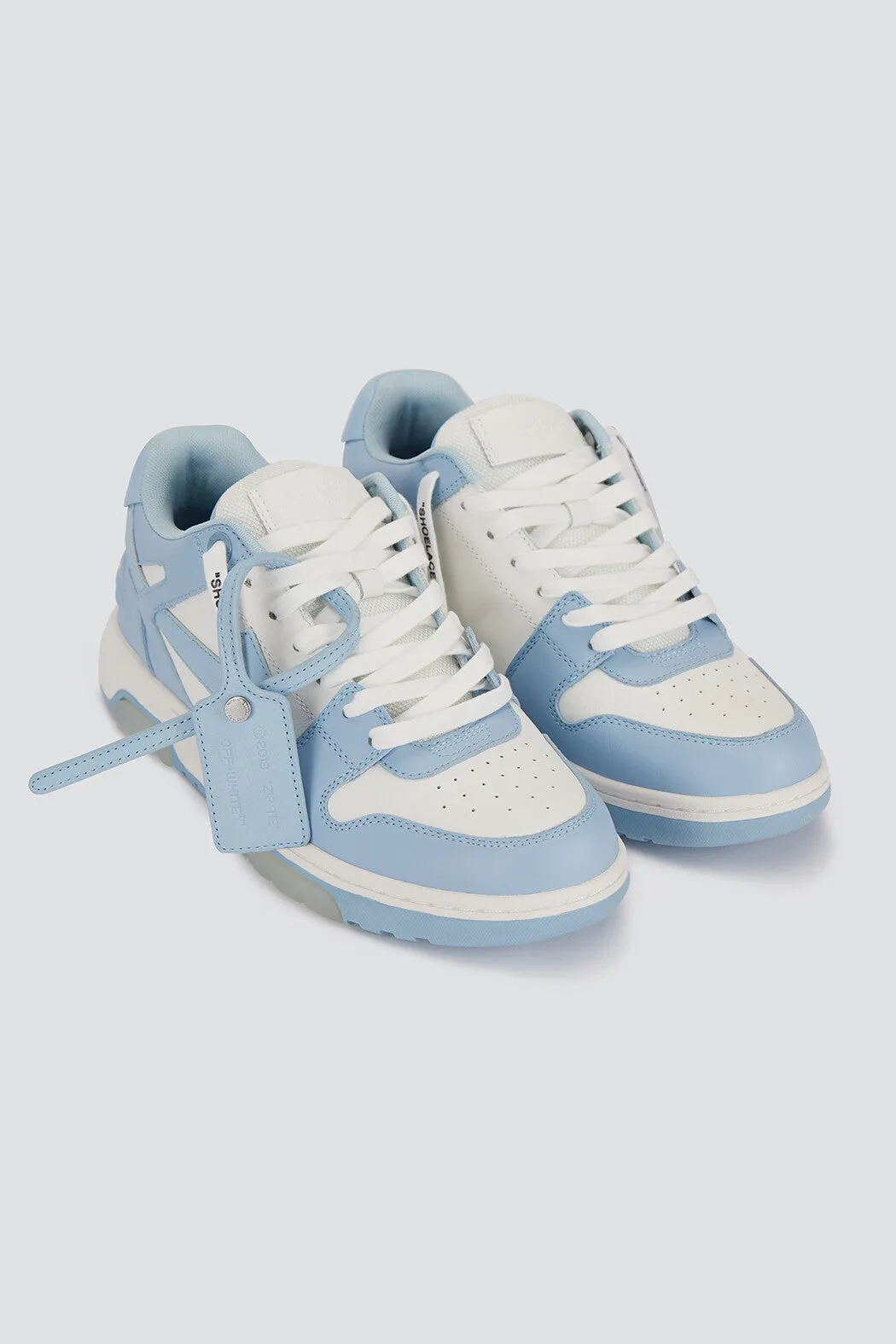 Off White azzurre sneakers for out of office wear