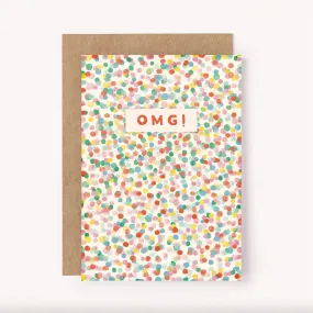 Confetti Celebration Greeting Card