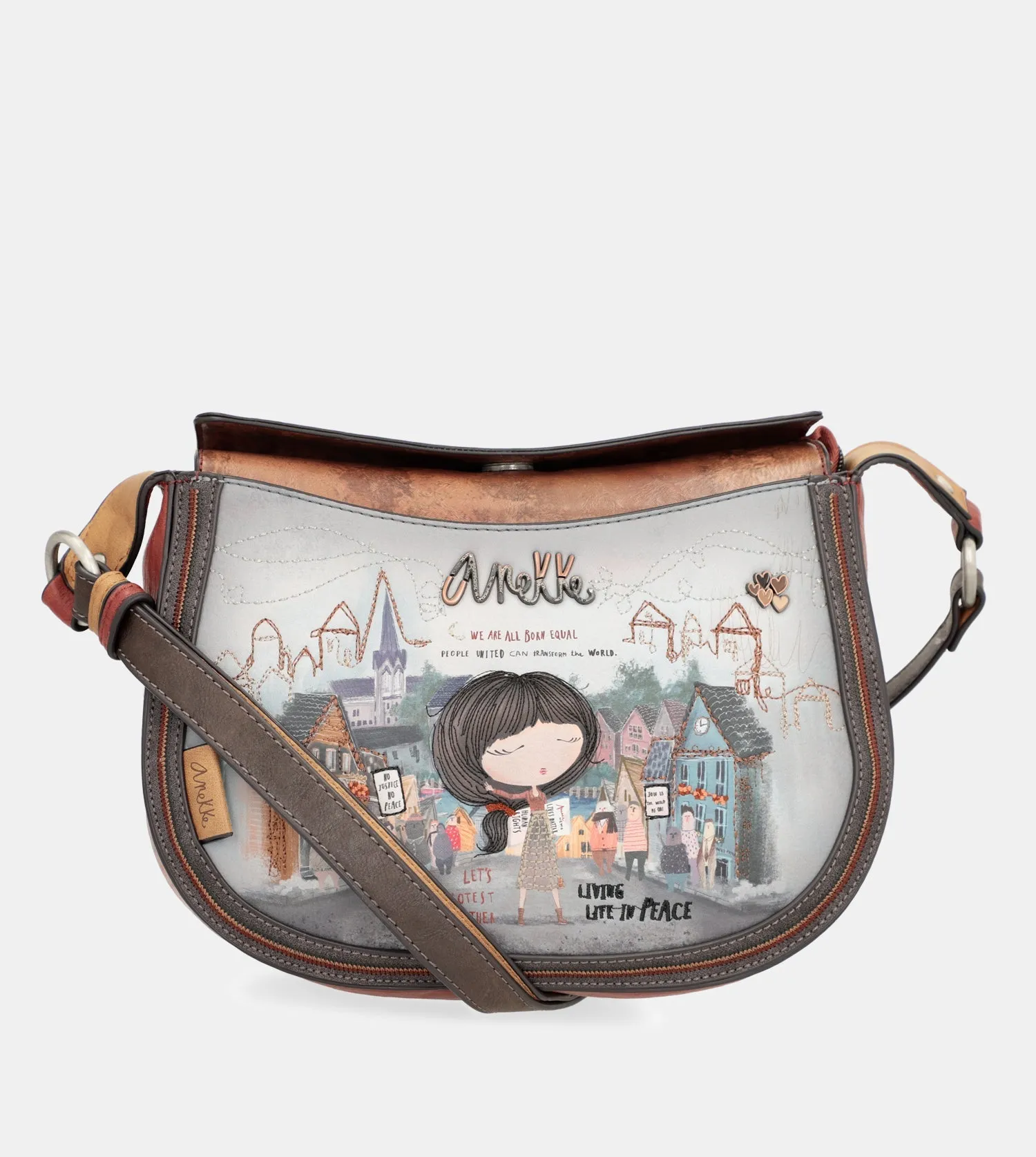 Oval shoulder bag Voice