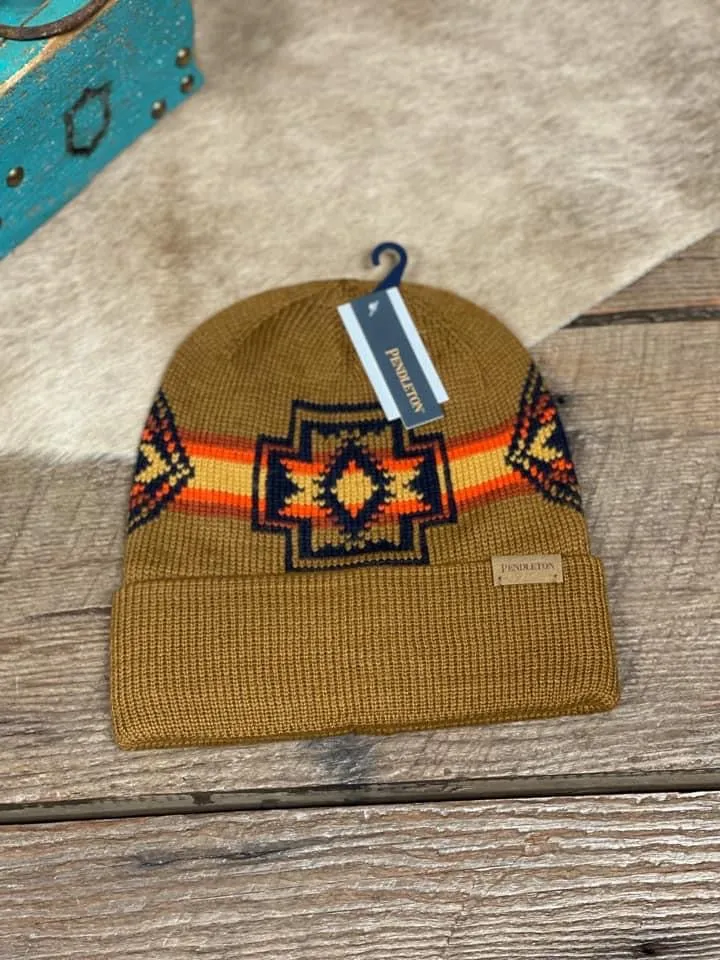 Pendleton Knit Beanie - Harding Tan