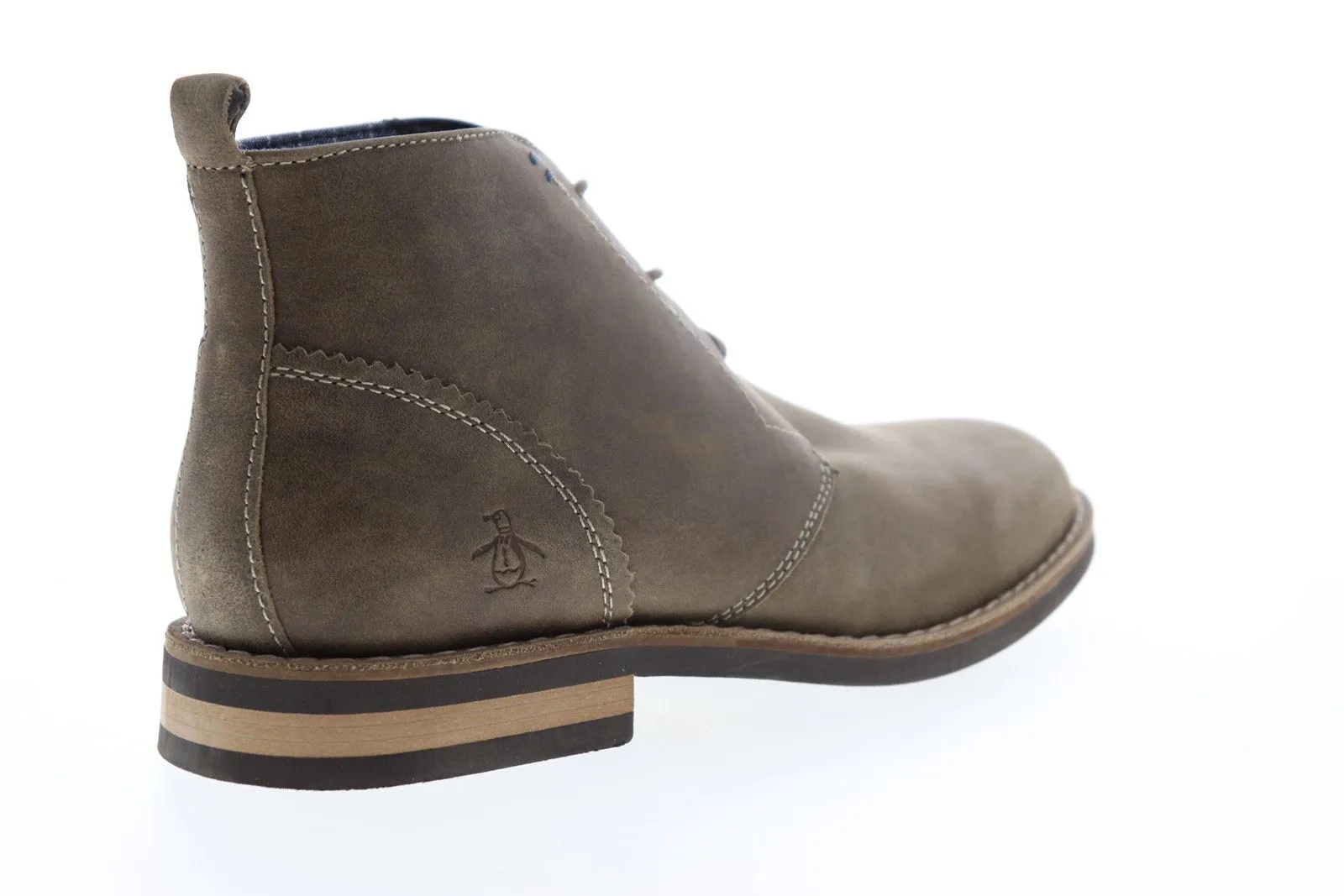 Penguin Hank Mens Brown Leather Chukka Boots OP100143M OP