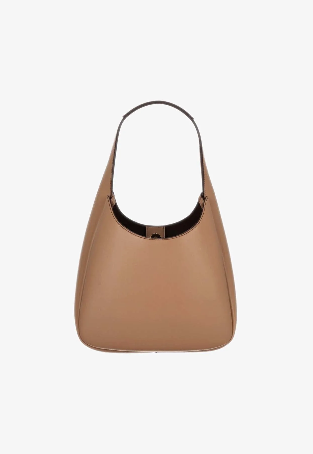 Perforated Logo Slouchy Shoulder Bag