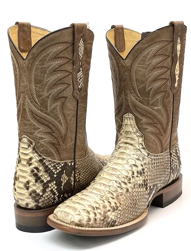 Peyton Python Men's Square Toe Cowboy Boots