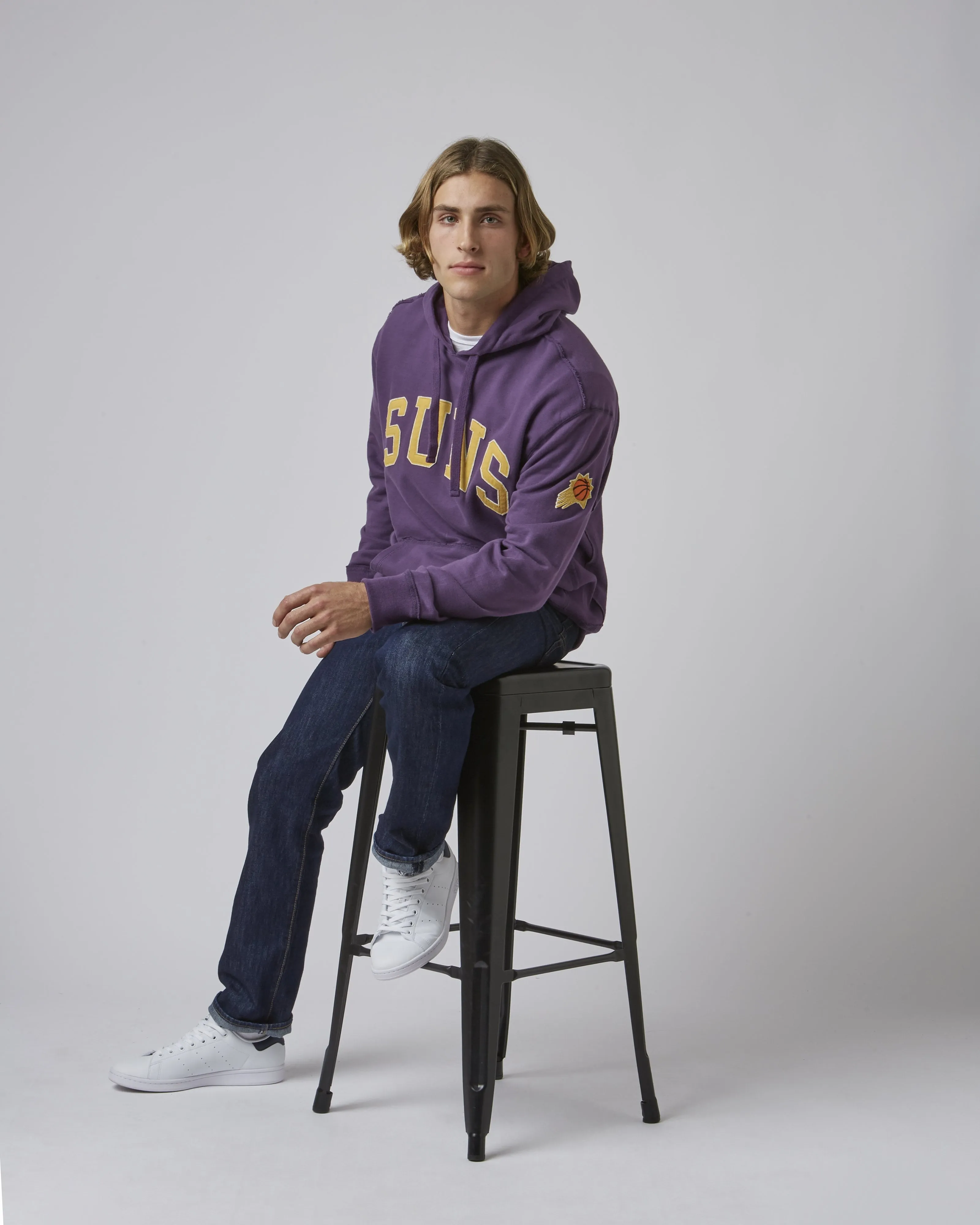 Phoenix Suns Vintage '47 Harris Hoodie Sweatshirt