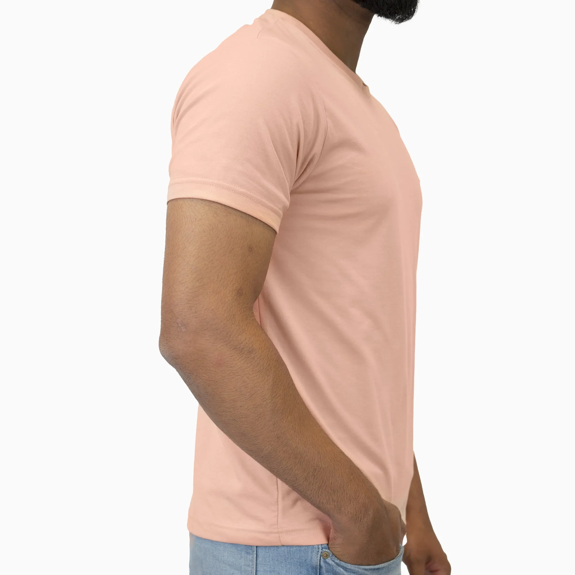 Pink V-Neck Tee