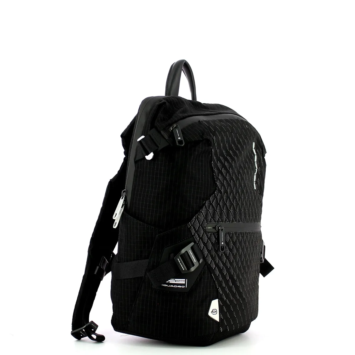 Piquadro Laptop Backpack with RFID Protection 14.0 Inch Black - CA5116PQY.