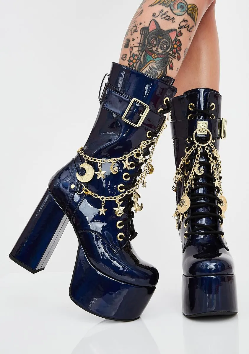 Platform Boots for Midnight Solstice