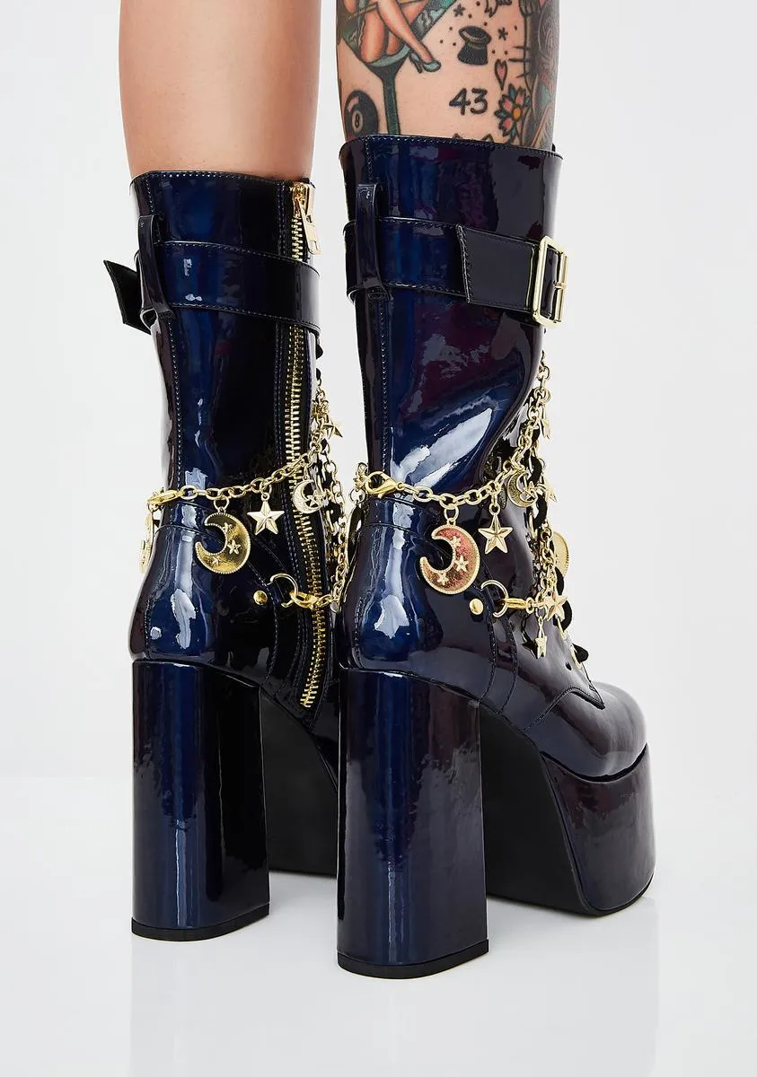 Platform Boots for Midnight Solstice