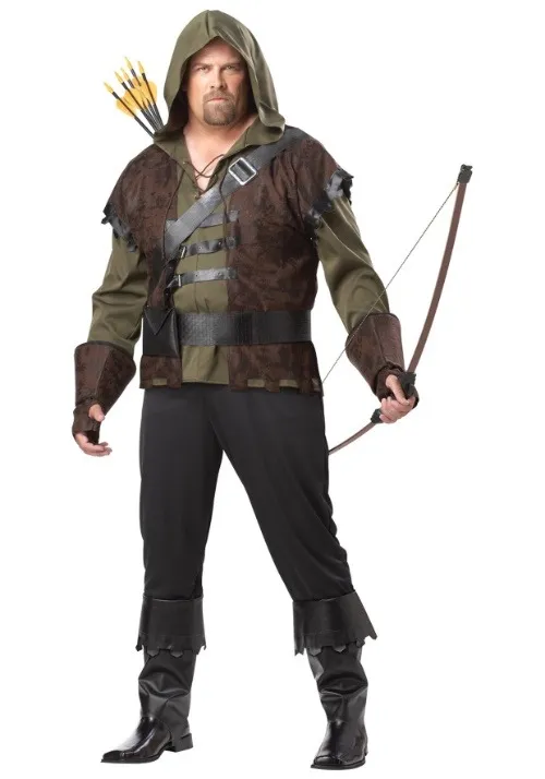 Plus Size Adult Robin Hood Costume