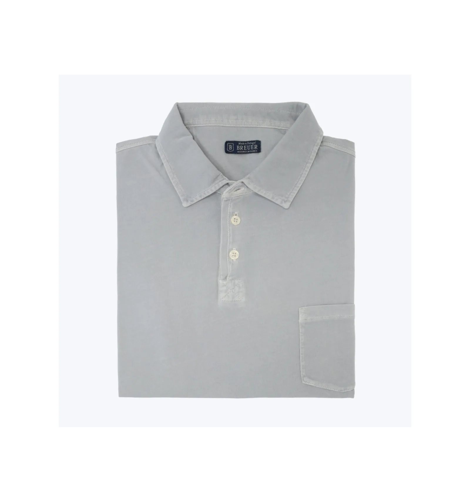 Breuer Short Sleeve Jersey Polo