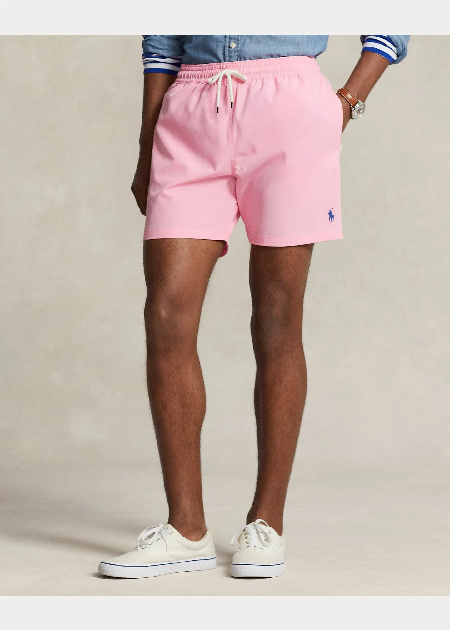 Polo Ralph Lauren Classic Traveler Swim Shorts - Pink