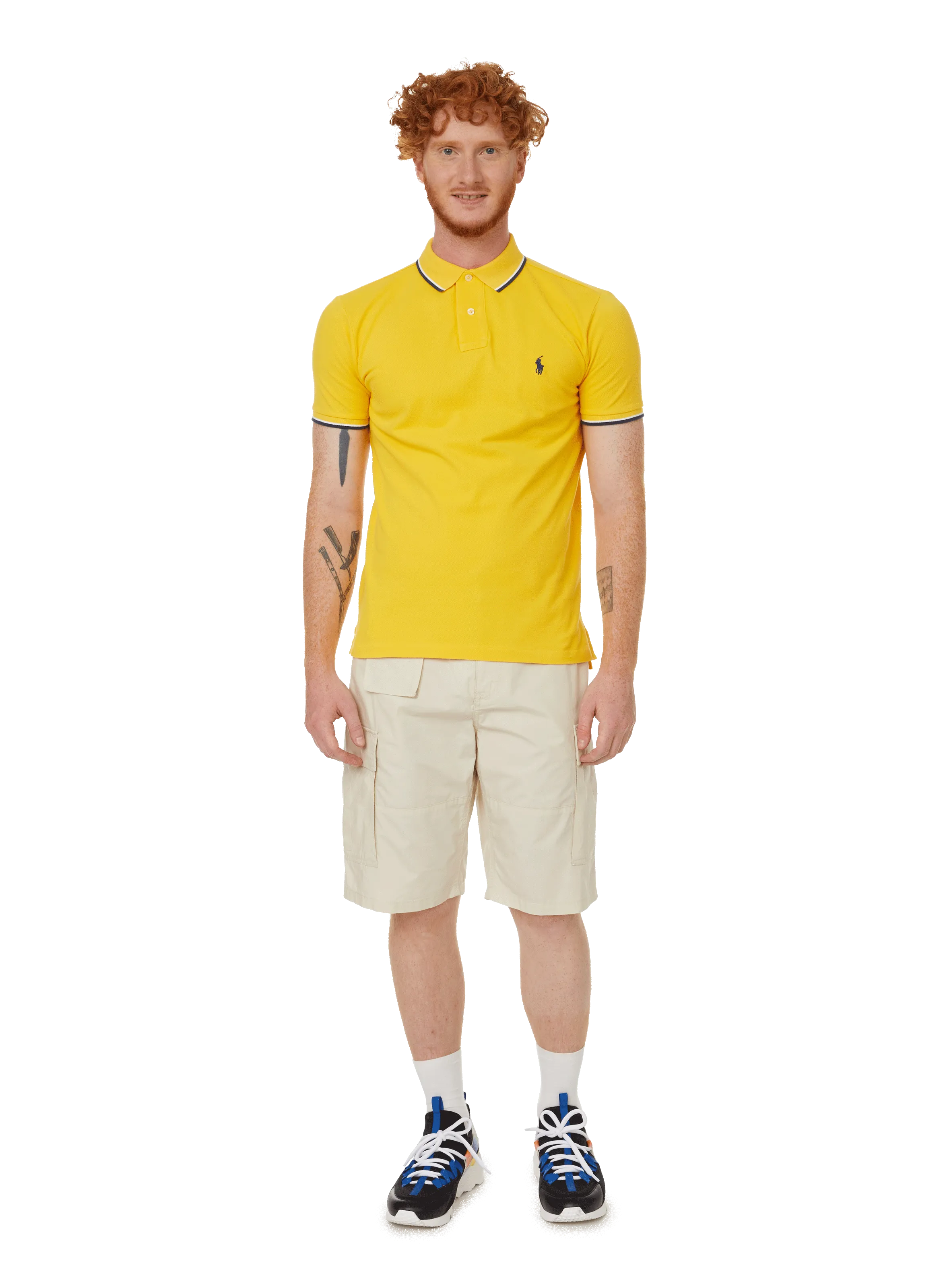 Polo ralph lauren  Cotton piqué polo shirt - Yellow