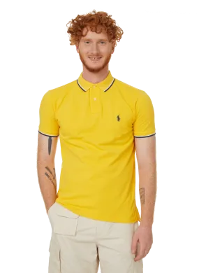 Polo ralph lauren  Cotton piqué polo shirt - Yellow