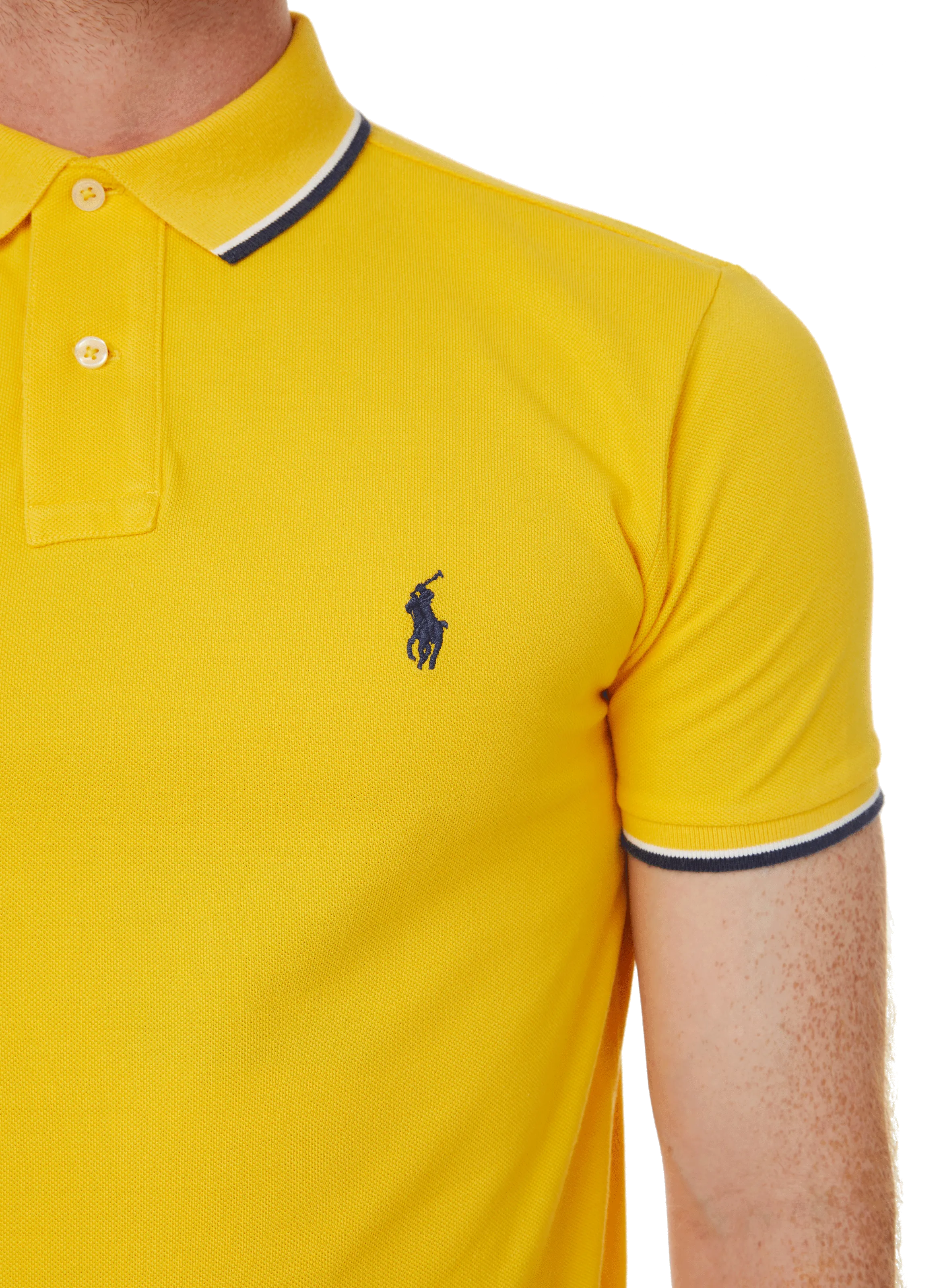 Polo ralph lauren  Cotton piqué polo shirt - Yellow