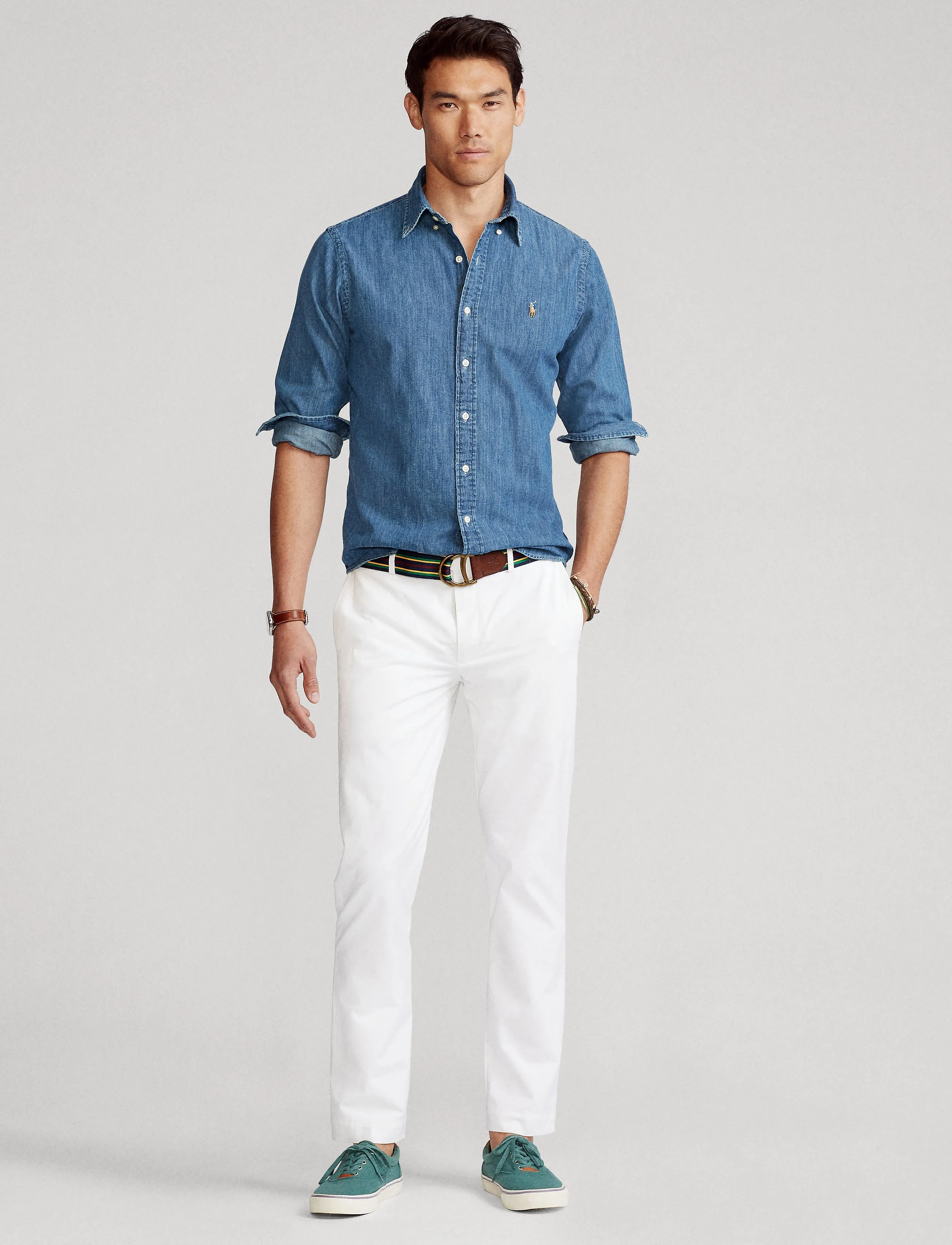 Polo Ralph Lauren Custom Fit Denim Shirt Denim