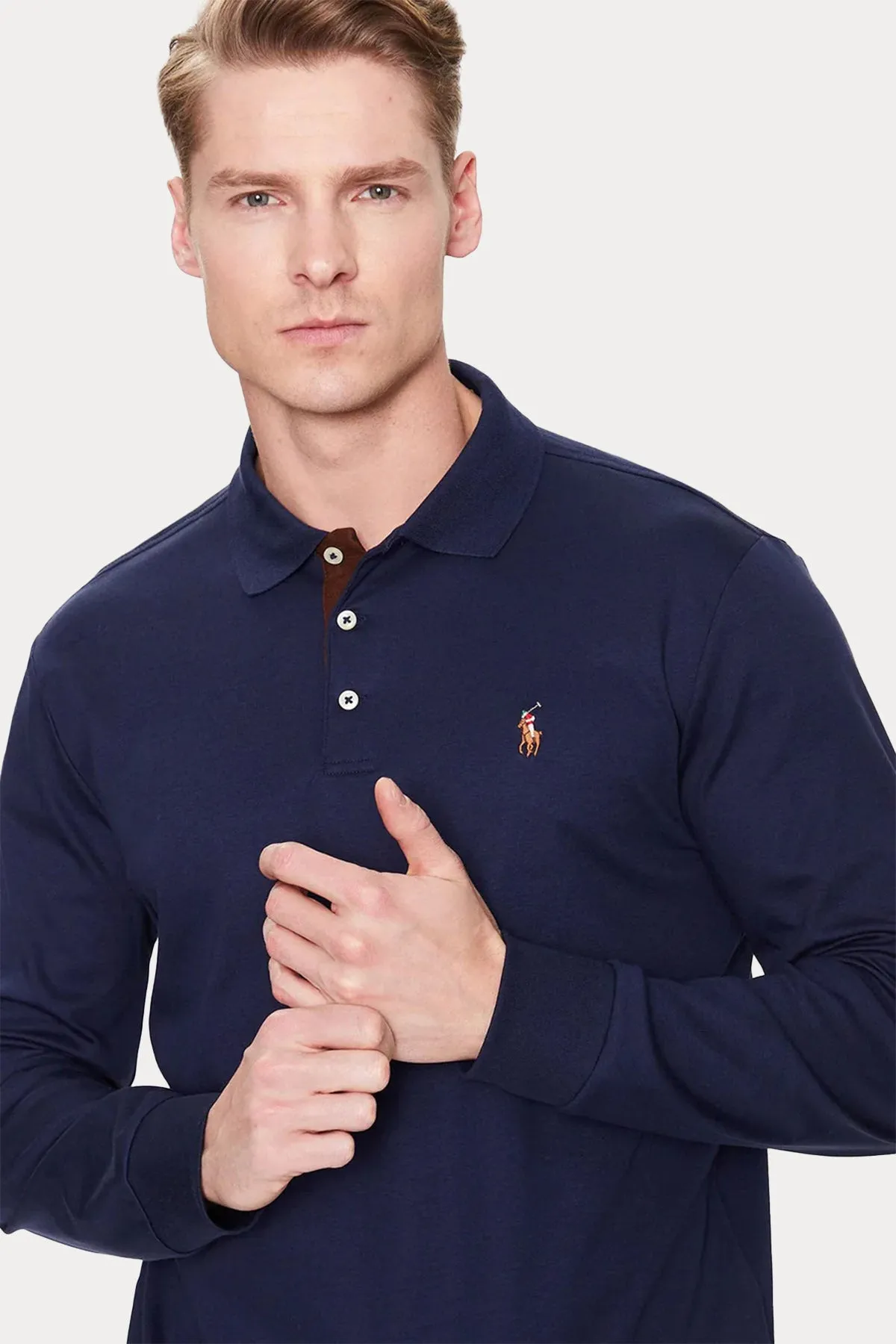 Polo Ralph Lauren Custom Slim Fit Polo Yaka T-shirt