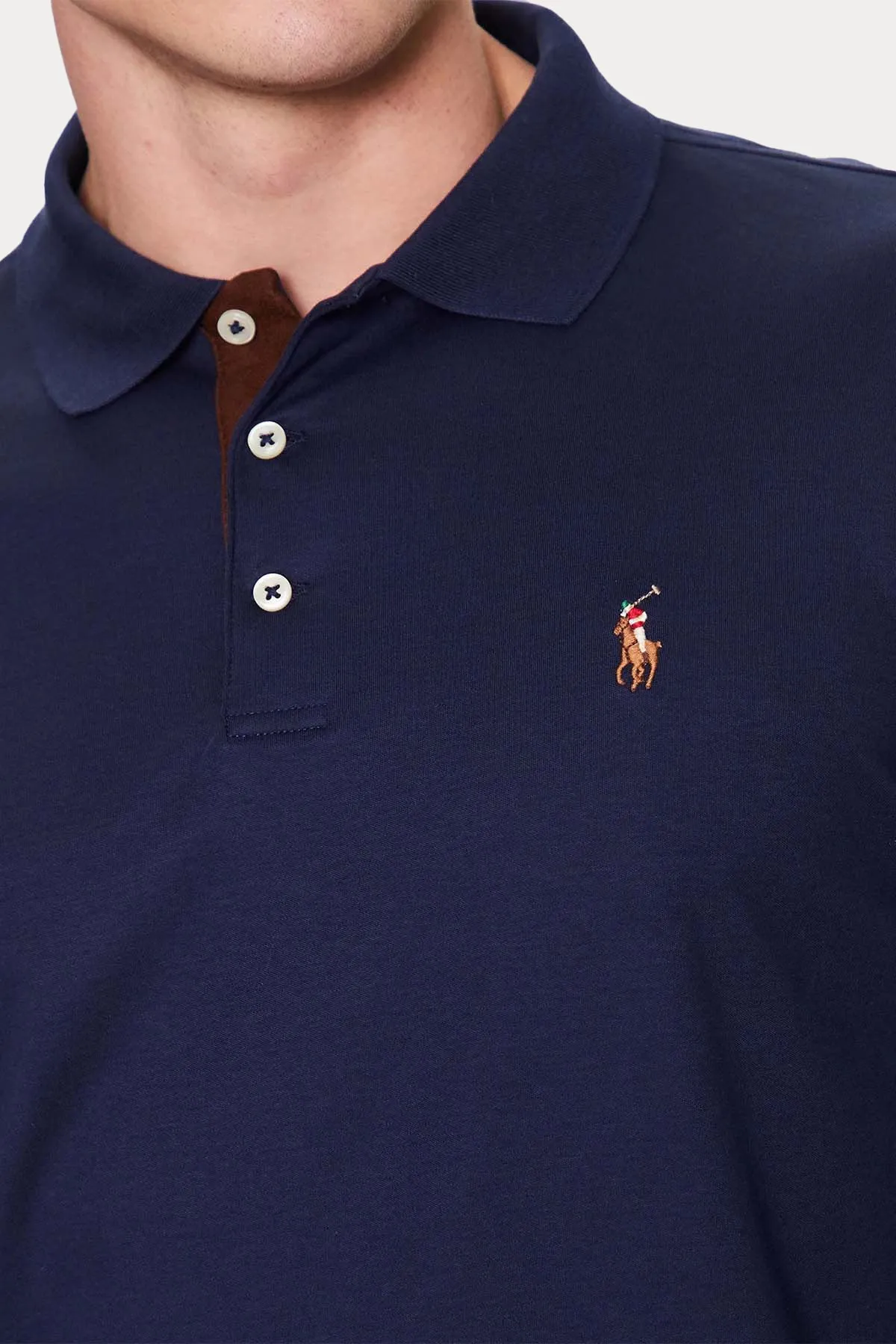 Polo Ralph Lauren Custom Slim Fit Polo Yaka T-shirt