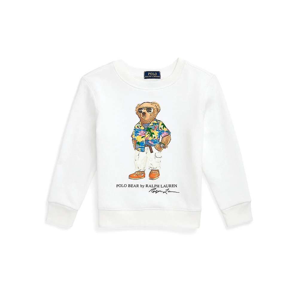 Polo Ralph Lauren Little Boy's Polo Bear Fleece Sweatshirt