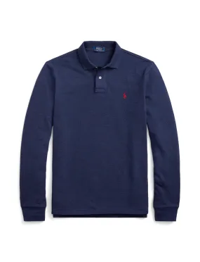 Polo Ralph Lauren Long Sleeve Mesh Polo Spring Navy