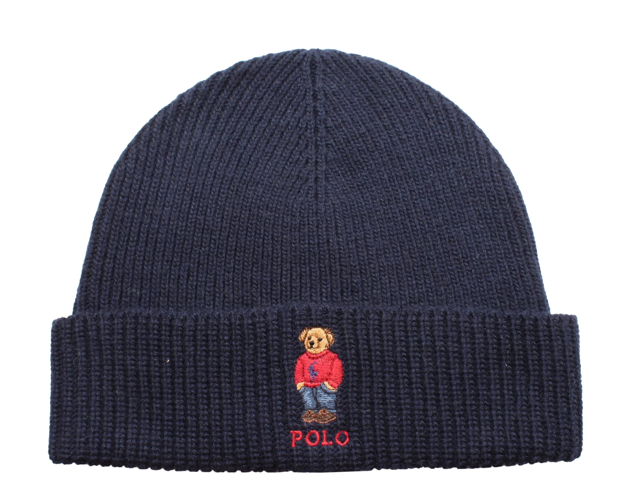 Polo Ralph Lauren Polo Bear Big Pony Knit Cuffed Hat