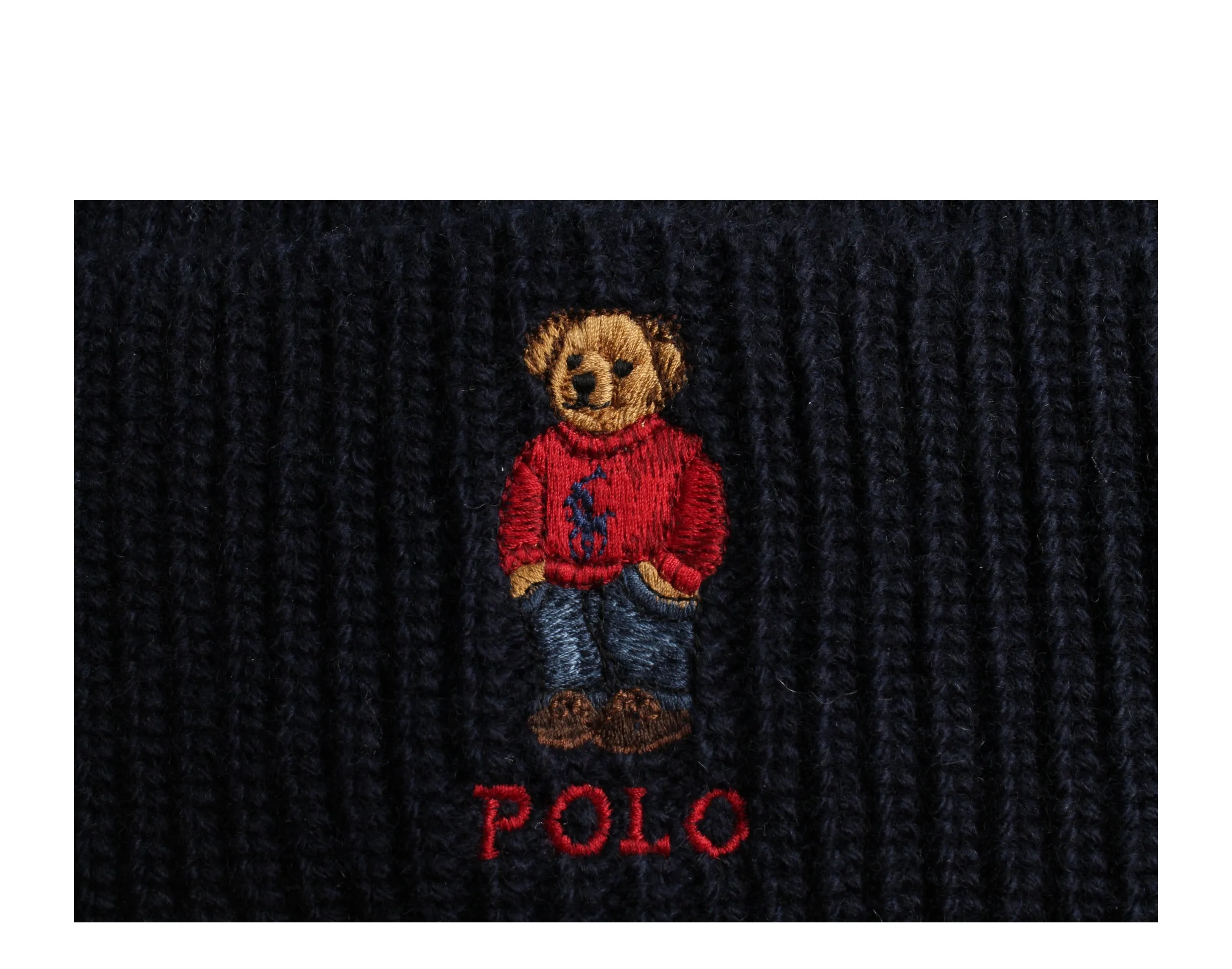 Polo Ralph Lauren Polo Bear Big Pony Knit Cuffed Hat