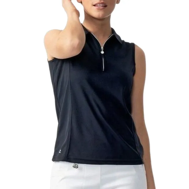 Polo Shirt Sleeveless Macy Dark Navy