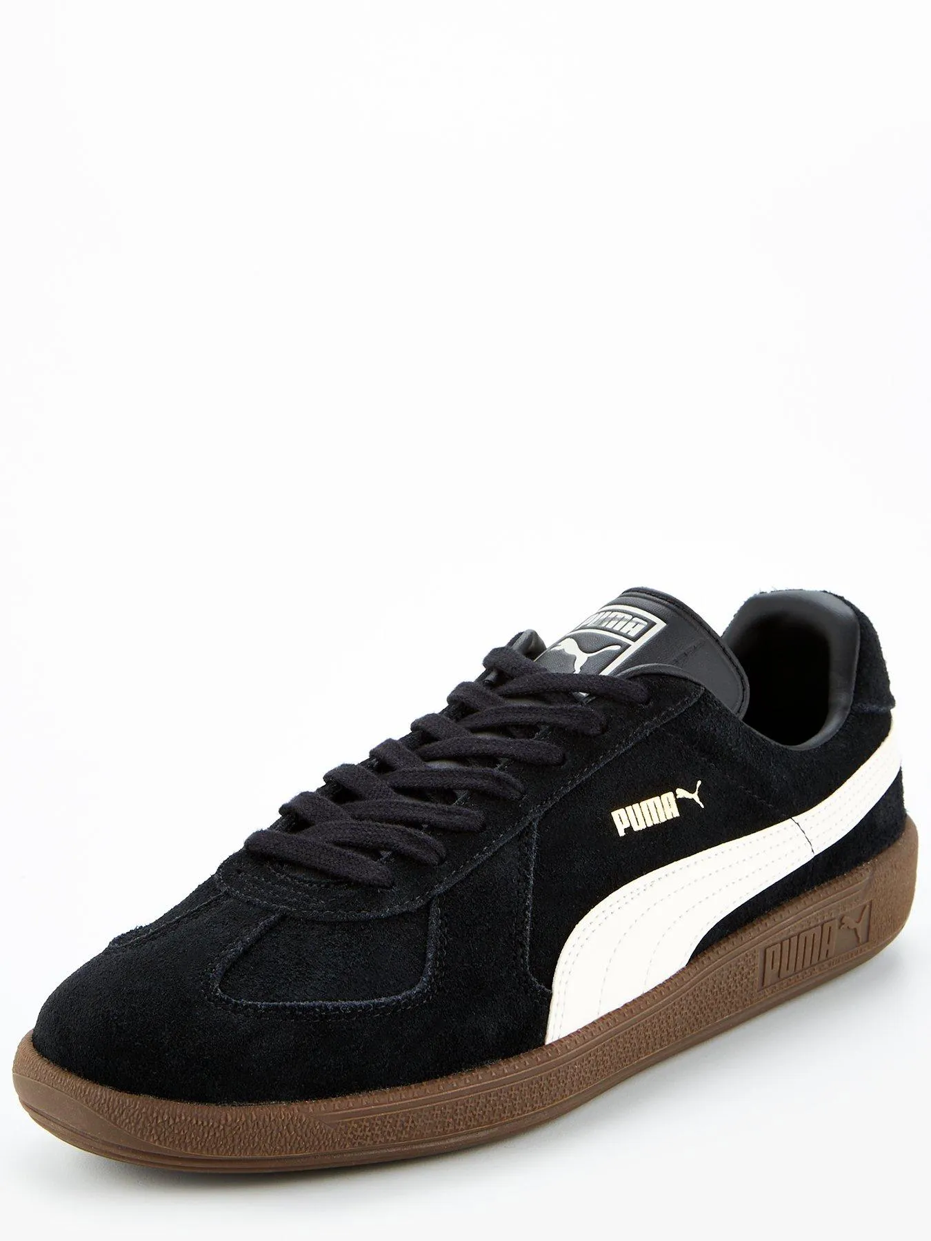 Puma Men'sSuede Army Trainers - Black