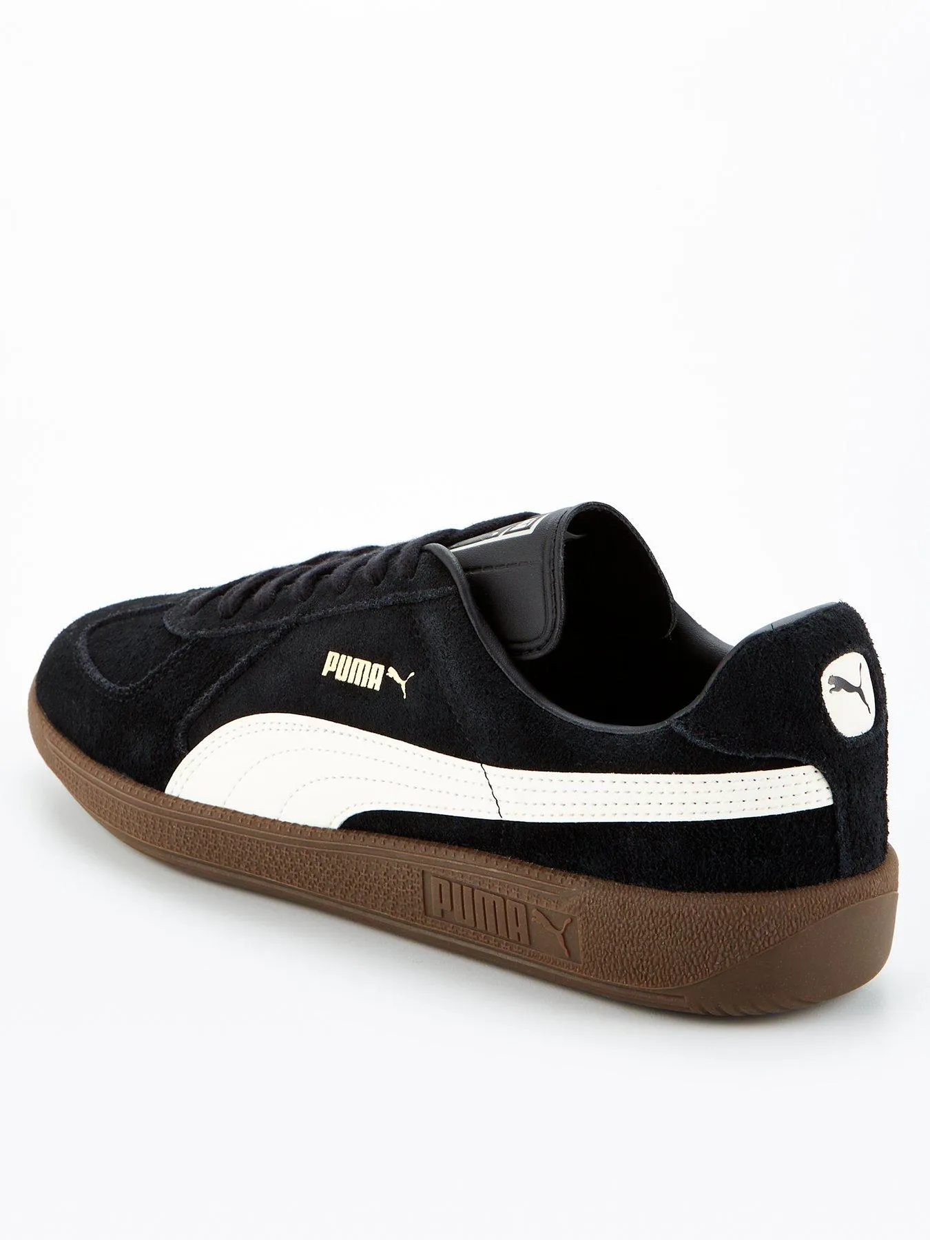 Puma Men'sSuede Army Trainers - Black