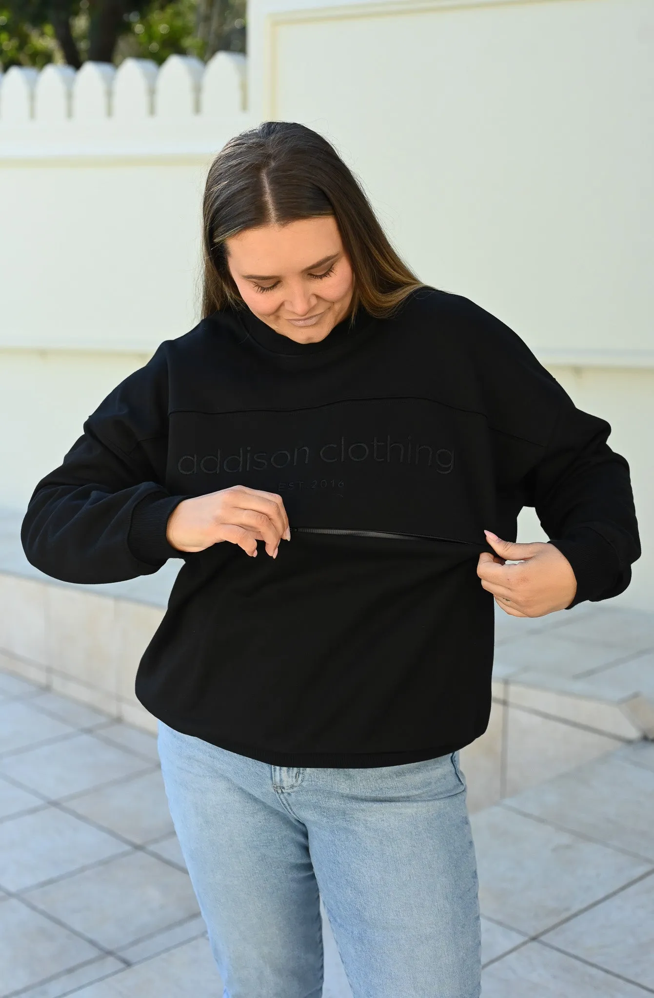 Quinn Sweatshirt - Black