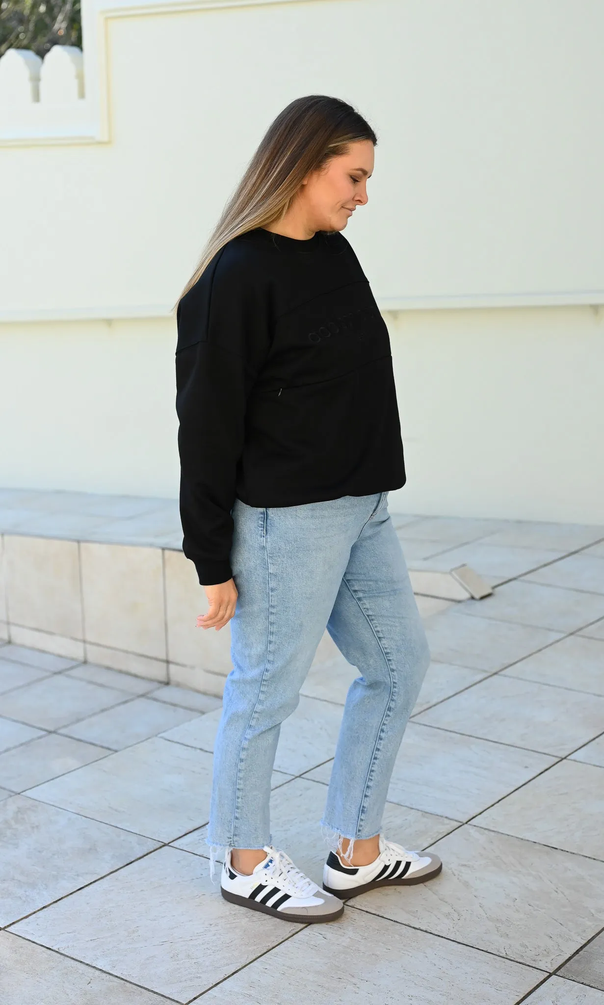 Quinn Sweatshirt - Black