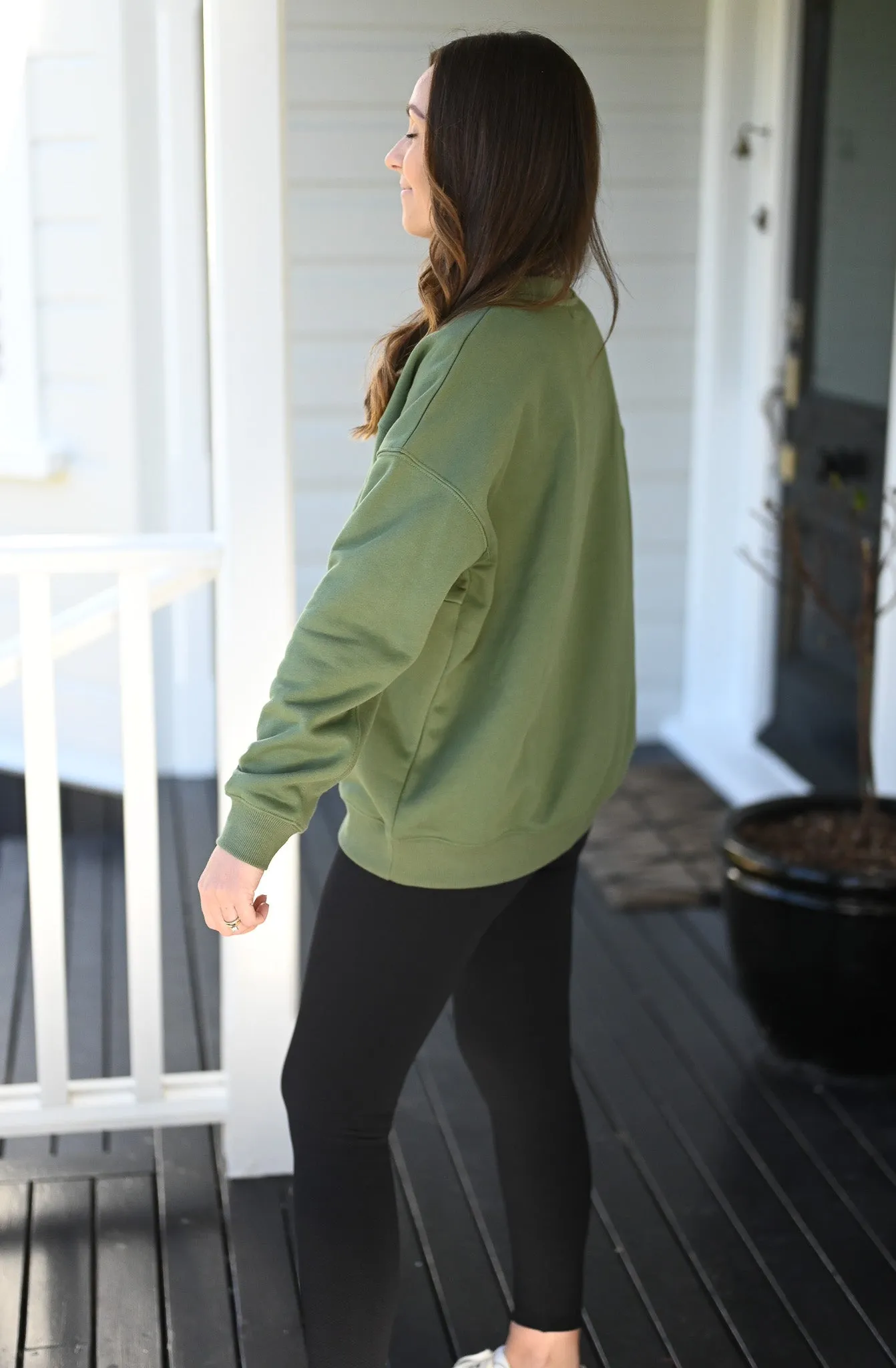 Quinn Sweatshirt - Moss