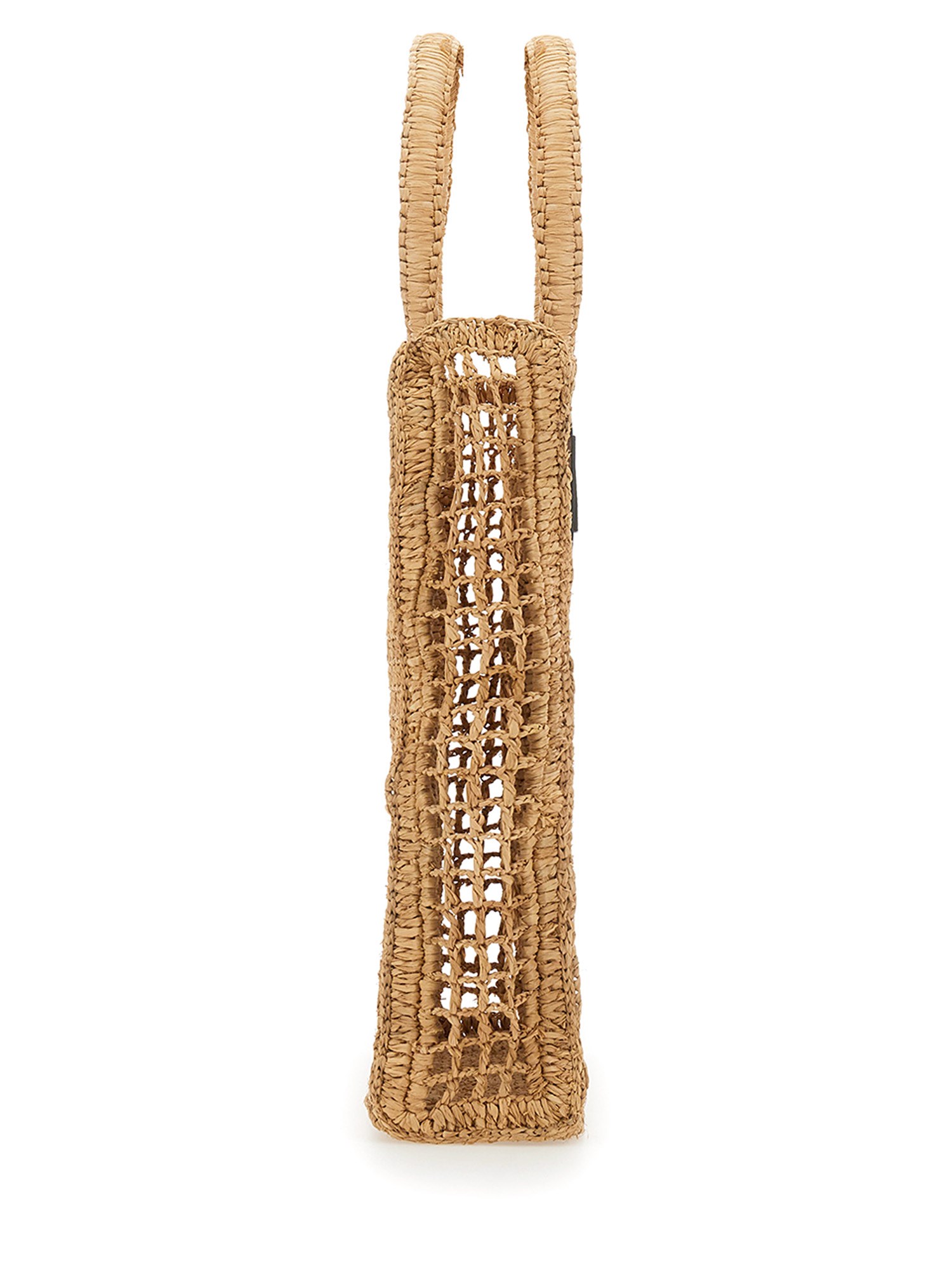 RAFFIA MESH BAG by MANEBI