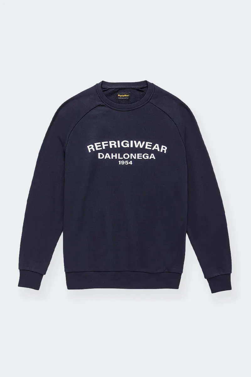 Blue Raglan Sleeve Sweatshirt