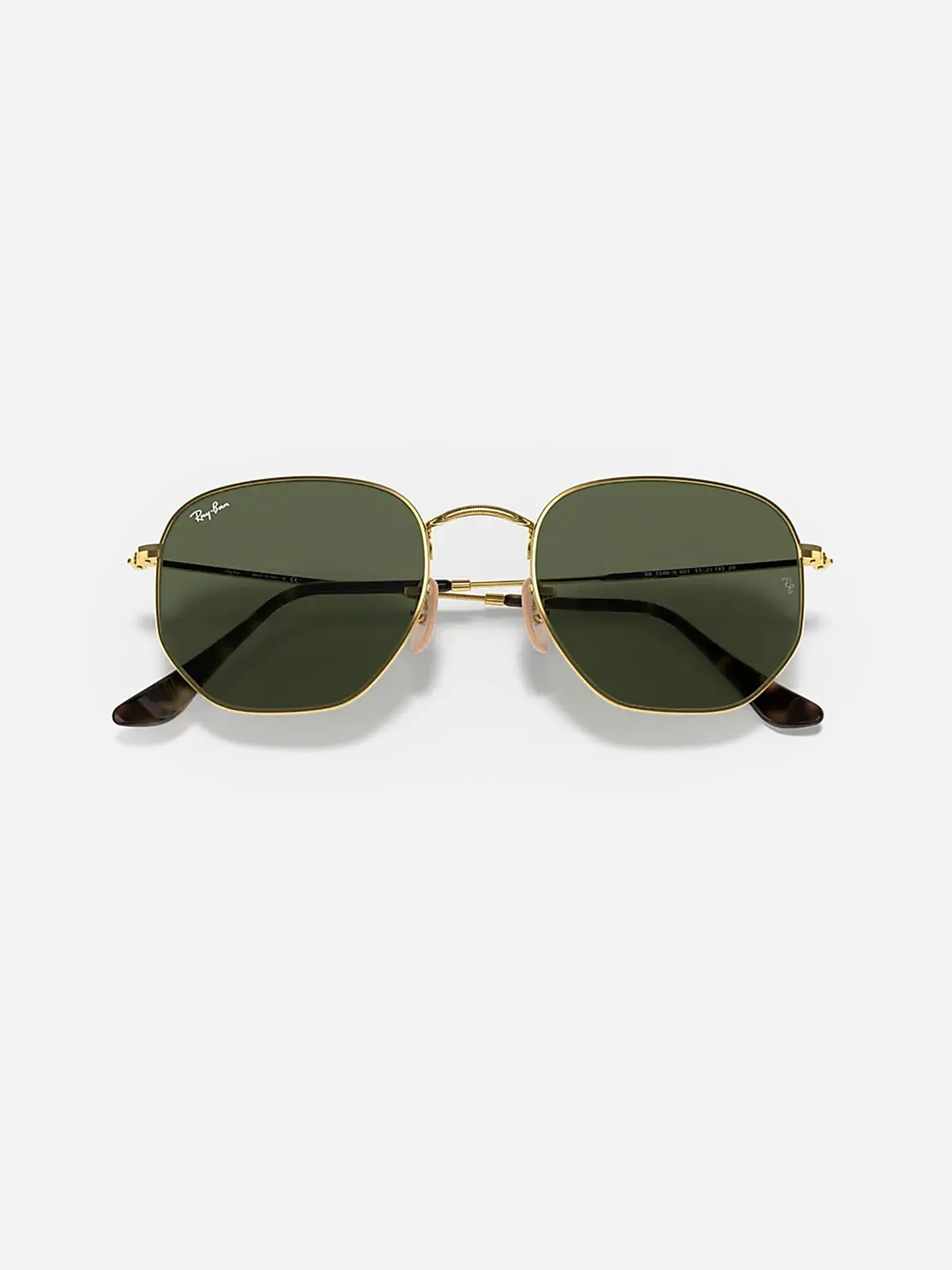     RAY-BAN  Hexagonal Flat Lenses Sunglasses    