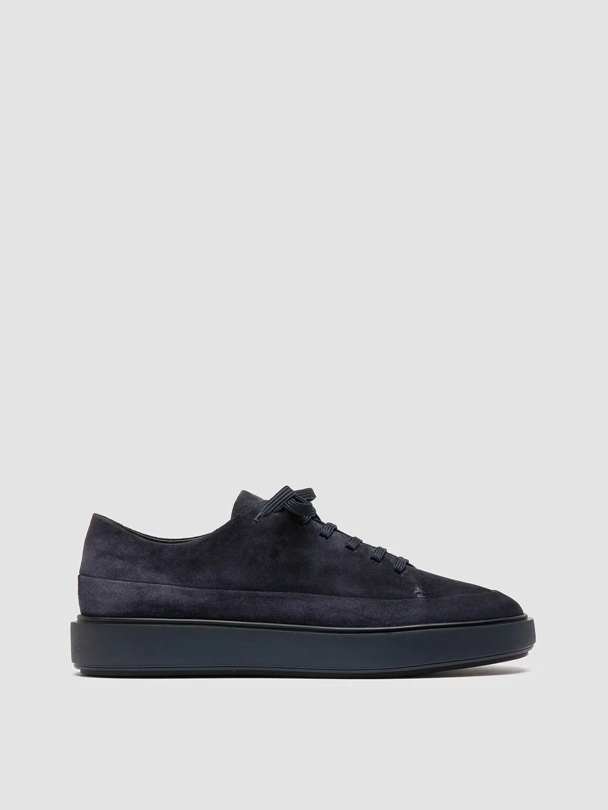 RELEASE 001 - Blue Suede Low Top Sneakers