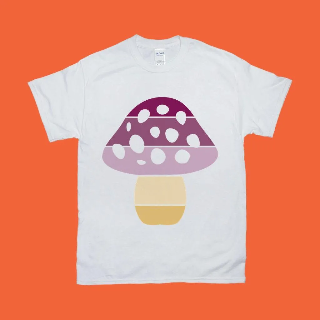 Retro Mushroom Sunset T-Shirts