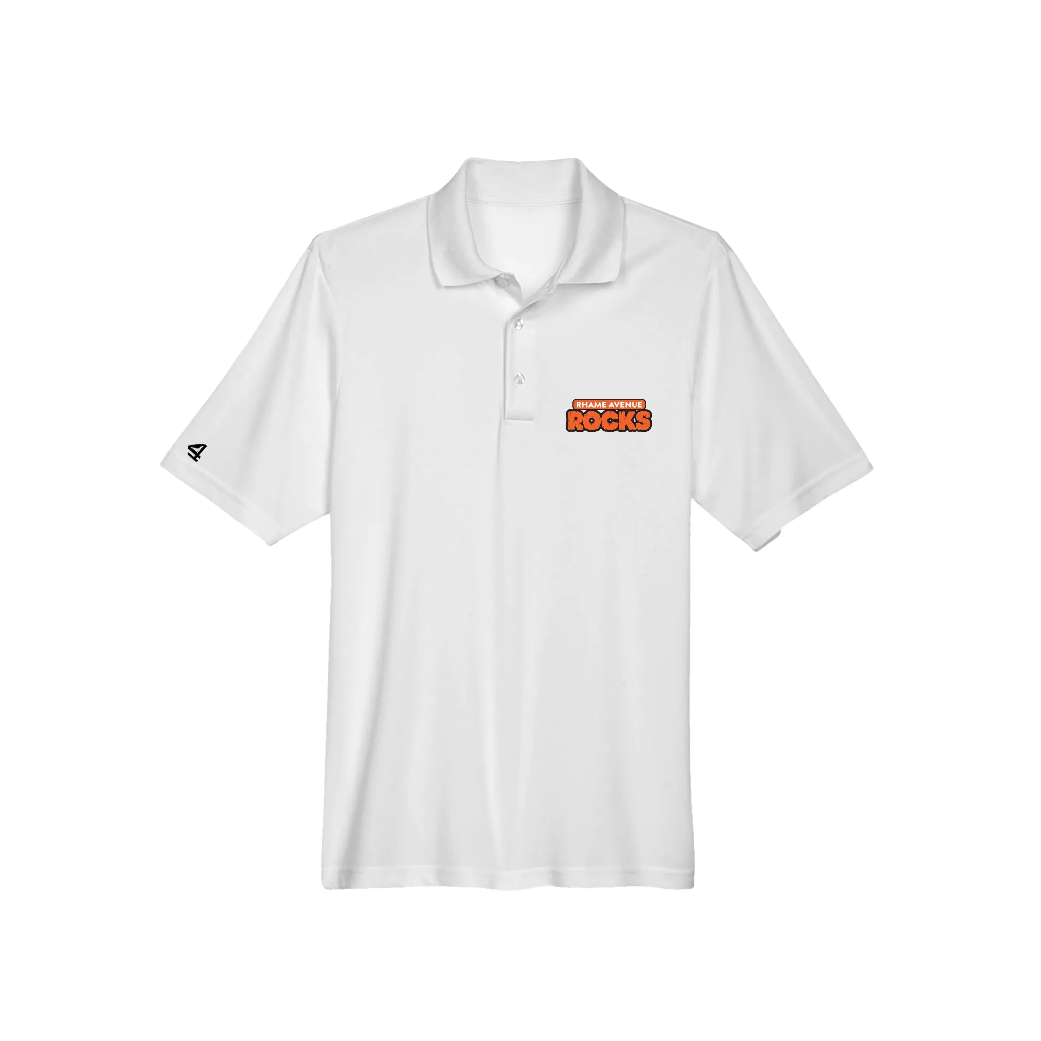 Rhame Ave Rocks Embroidered  Polo