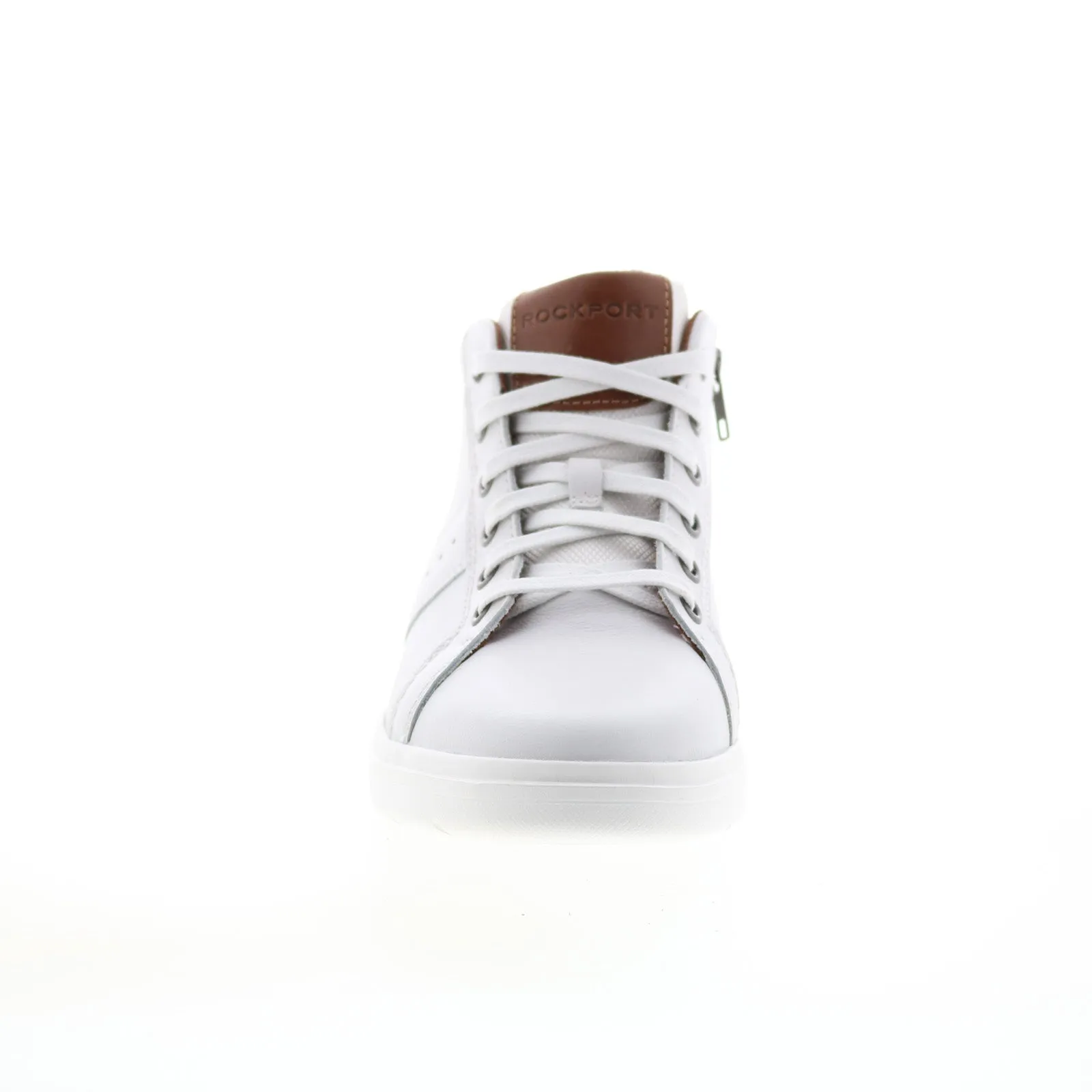 Rockport White Men's Chukka Boots - Total Motion Lite Zip Chukka.