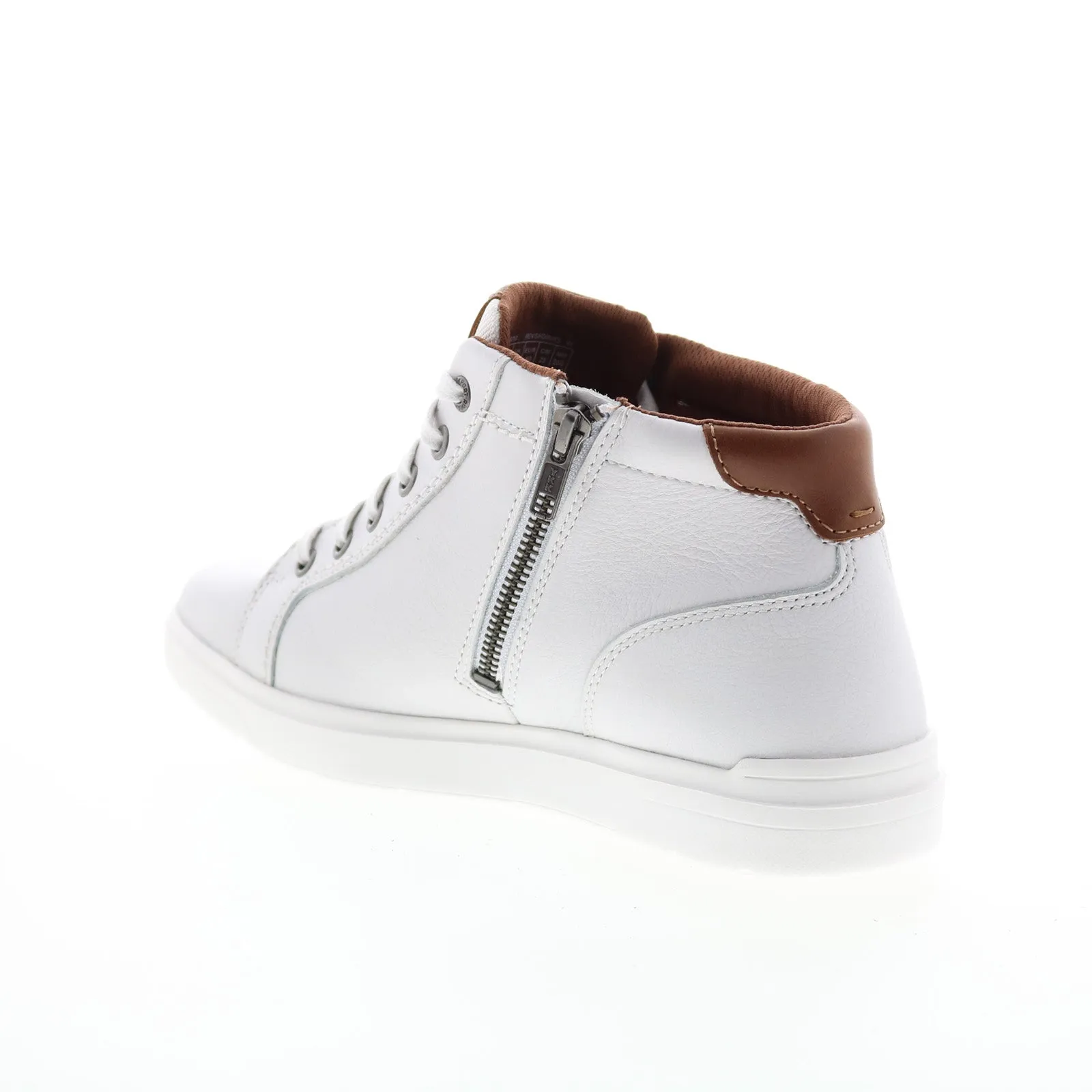 Rockport White Men's Chukka Boots - Total Motion Lite Zip Chukka.