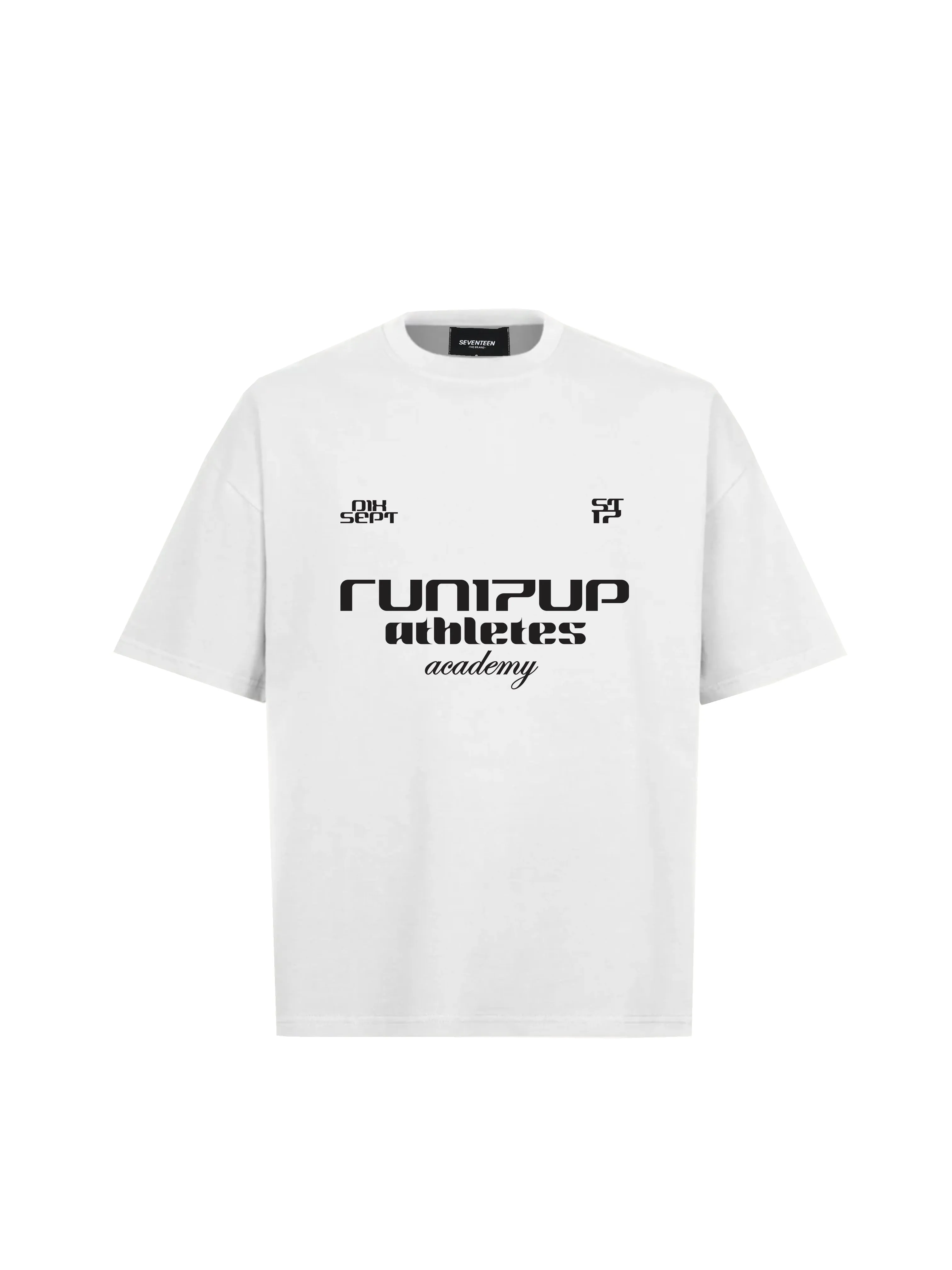 17Up Athletes T-Shirt White - Run