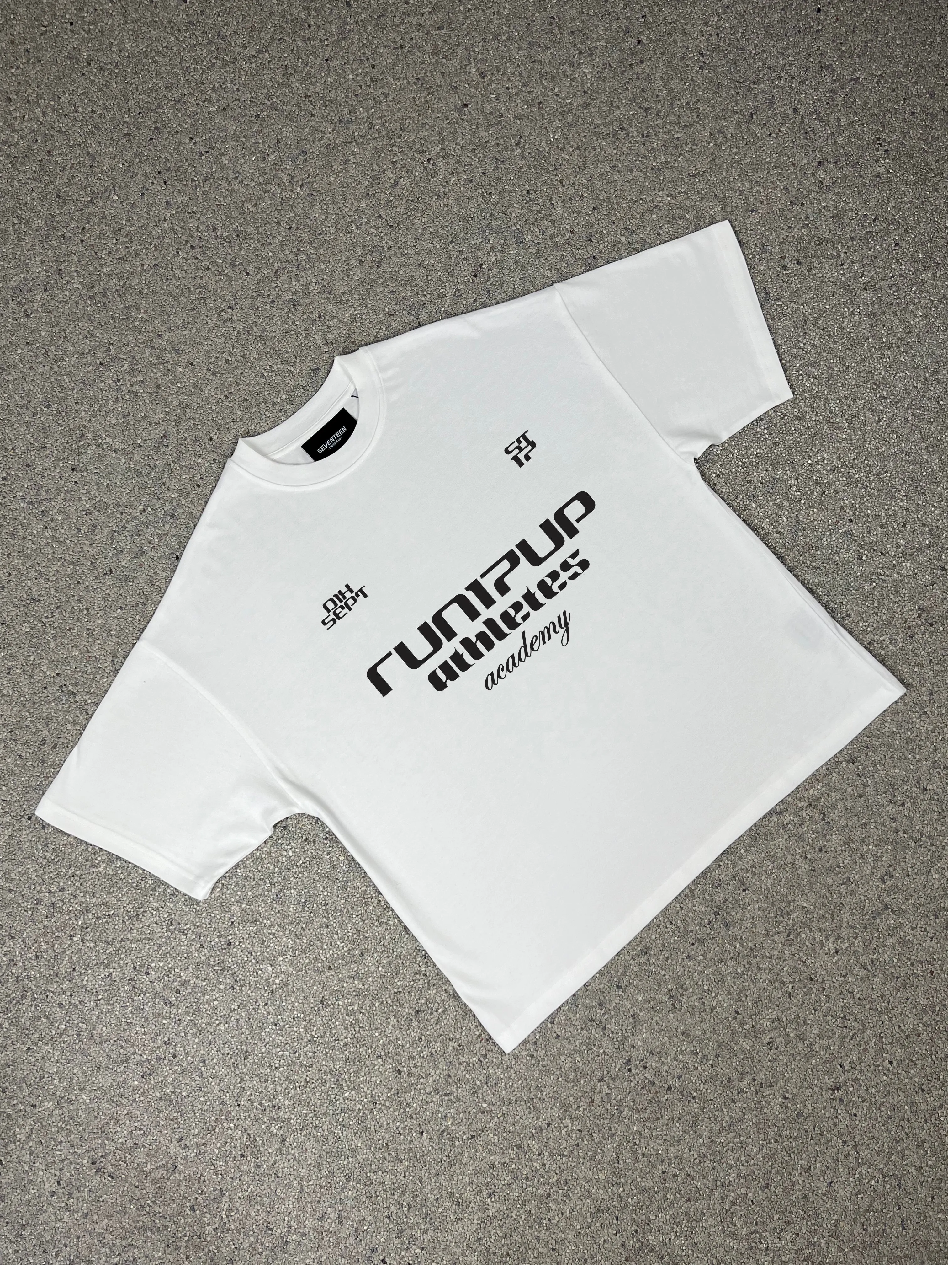 17Up Athletes T-Shirt White - Run